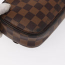 LOUIS VUITTON Damier Ebene Pochette Gange Shoulder Bag N48048 LV Auth 89651-12