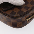 LOUIS VUITTON Damier Ebene Pochette Gange Shoulder Bag N48048 LV Auth 89651-14