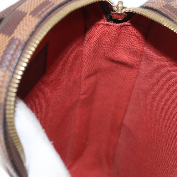 LOUIS VUITTON Damier Ebene Pochette Gange Shoulder Bag N48048 LV Auth 89651