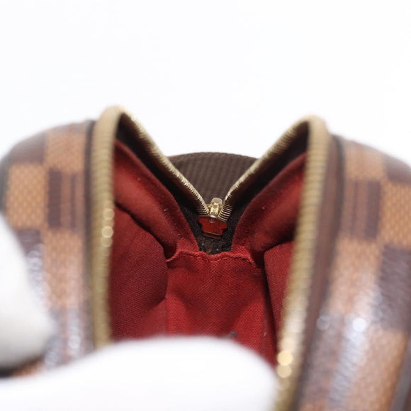 LOUIS VUITTON Damier Ebene Pochette Gange Shoulder Bag N48048 LV Auth 89651