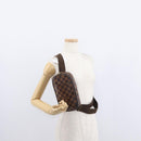LOUIS VUITTON Damier Ebene Pochette Gange Shoulder Bag N48048 LV Auth 89651-22