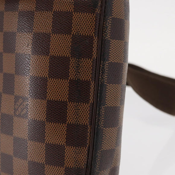 LOUIS VUITTON Damier Ebene Pochette Gange Shoulder Bag N48048 LV Auth 89651