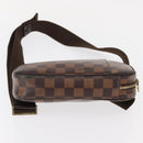 LOUIS VUITTON Damier Ebene Pochette Gange Shoulder Bag N48048 LV Auth 89651-5