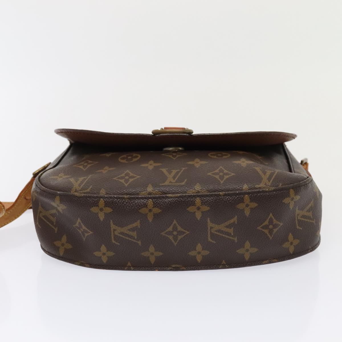 LOUIS VUITTON Monogram Saint Cloud GM Shoulder Bag M51242 LV Auth 89655