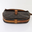 LOUIS VUITTON Monogram Jeune Fille GM Umhängetasche M51225 LV Auth 89656-5