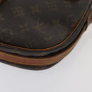 LOUIS VUITTON Monogram Jeune Fille GM Umhängetasche M51225 LV Auth 89656-15