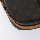 LOUIS VUITTON Monogram Jeune Fille GM Umhängetasche M51225 LV Auth 89656-16