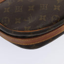 LOUIS VUITTON Monogram Jeune Fille GM Umhängetasche M51225 LV Auth 89656-18