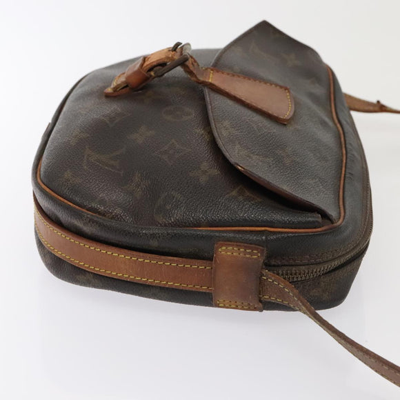 LOUIS VUITTON Monogram Jeune Fille GM Umhängetasche M51225 LV Auth 89656