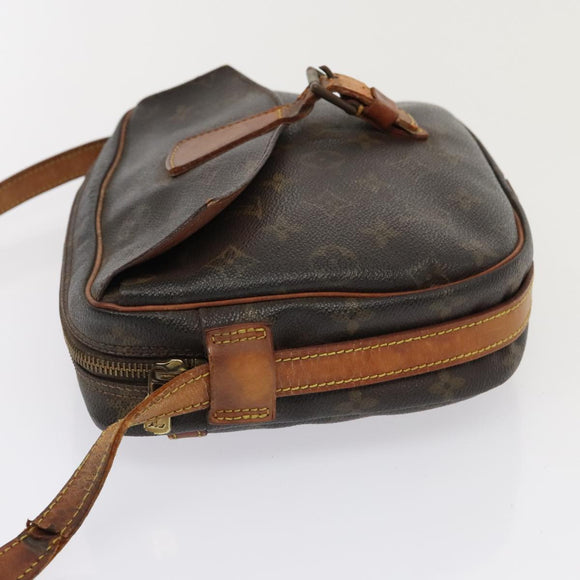 LOUIS VUITTON Monogram Jeune Fille GM Umhängetasche M51225 LV Auth 89656