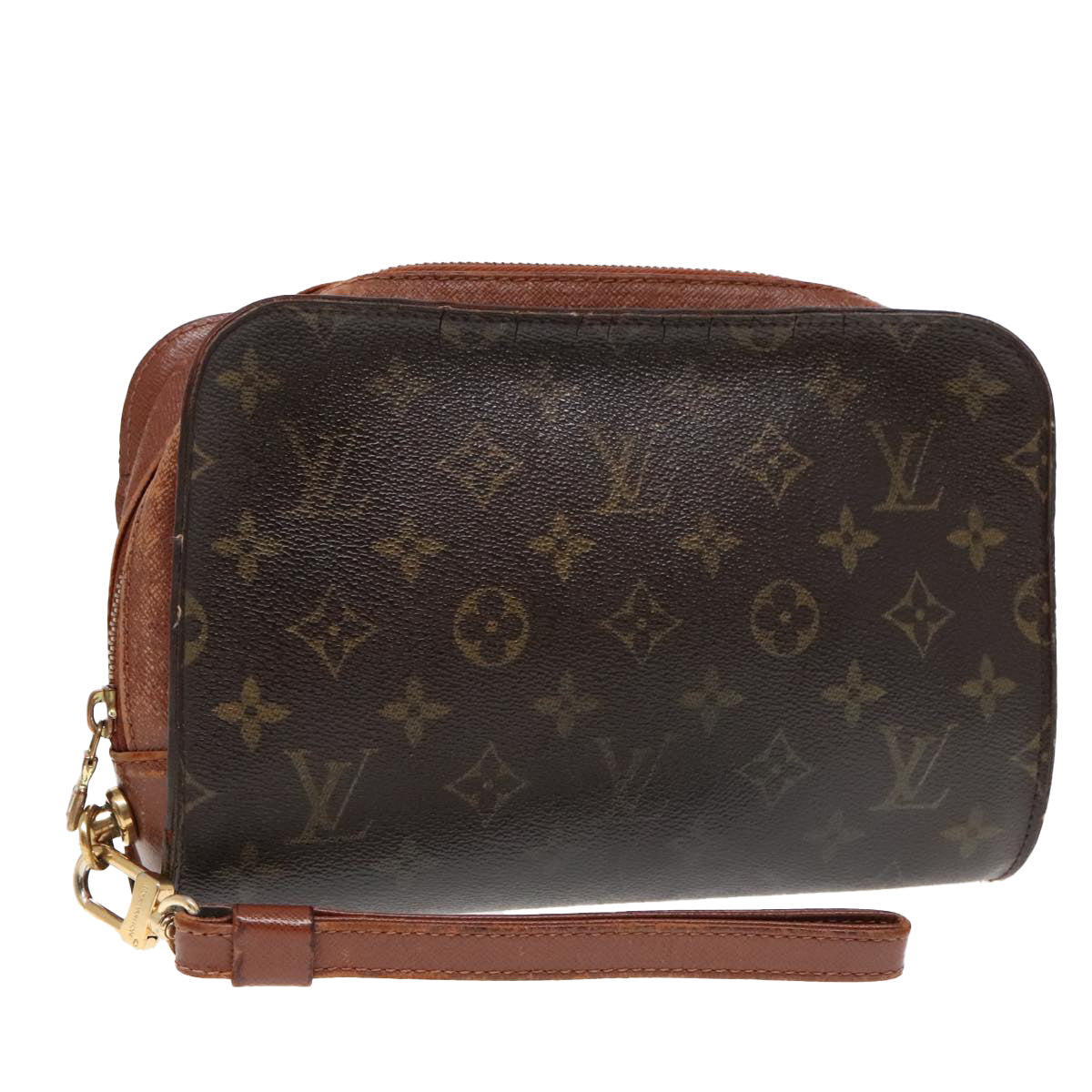 LOUIS VUITTON Monogram Orsay Clutch Bag M51790 LV Auth 89658