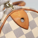 LOUIS VUITTON Damier Azur Speedy 30 Hand Bag N41533 LV Auth 89669-16