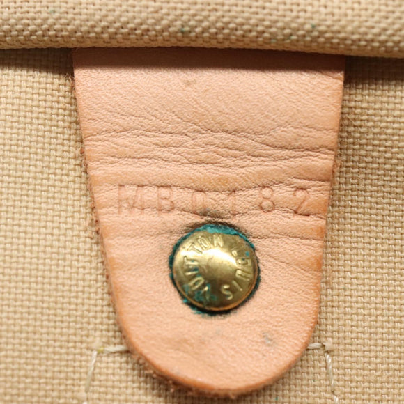 LOUIS VUITTON Damier Azur Speedy 30 Hand Bag N41533 LV Auth 89669