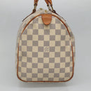 LOUIS VUITTON Damier Azur Speedy 30 Hand Bag N41533 LV Auth 89669-4