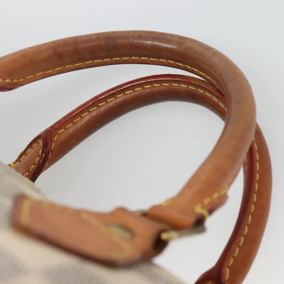 LOUIS VUITTON Damier Azur Speedy 30 Hand Bag N41533 LV Auth 89669