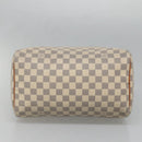 LOUIS VUITTON Damier Azur Speedy 30 Hand Bag N41533 LV Auth 89669-9