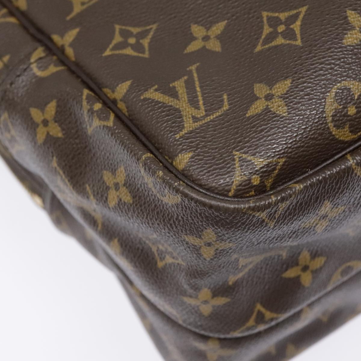 LOUIS VUITTON Monogram Reporter GM Shoulder Bag M45252 LV Auth 89682