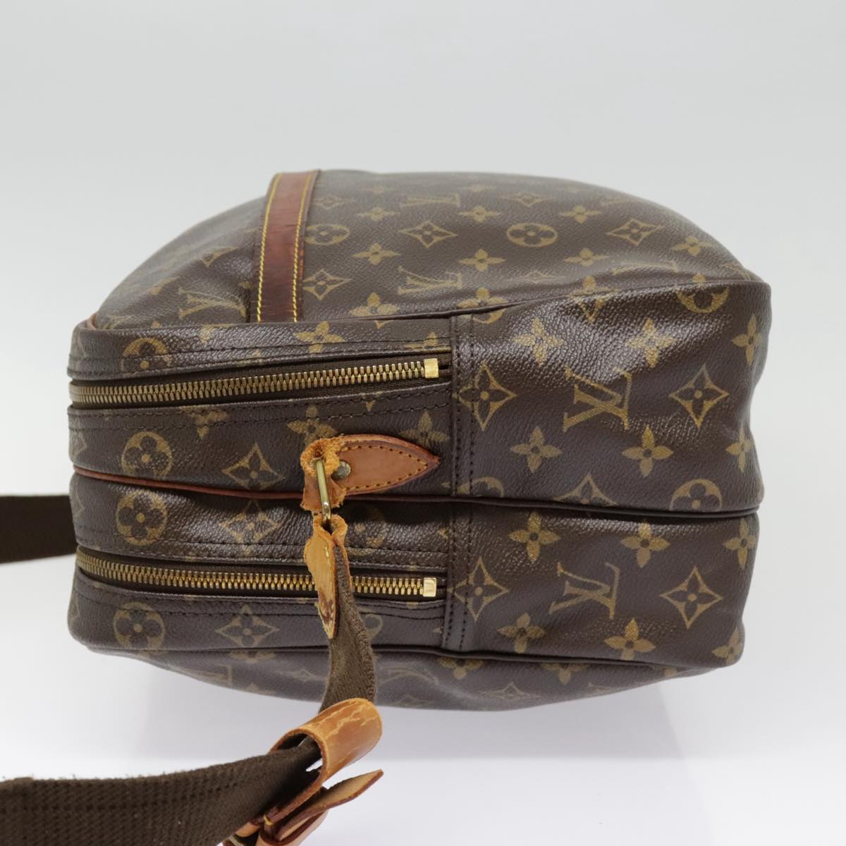 LOUIS VUITTON Monogram Reporter GM Shoulder Bag M45252 LV Auth 89682