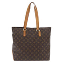 LOUIS VUITTON Monogram Cabas Mezzo Tote Bag M51151 LV Auth 89686-2