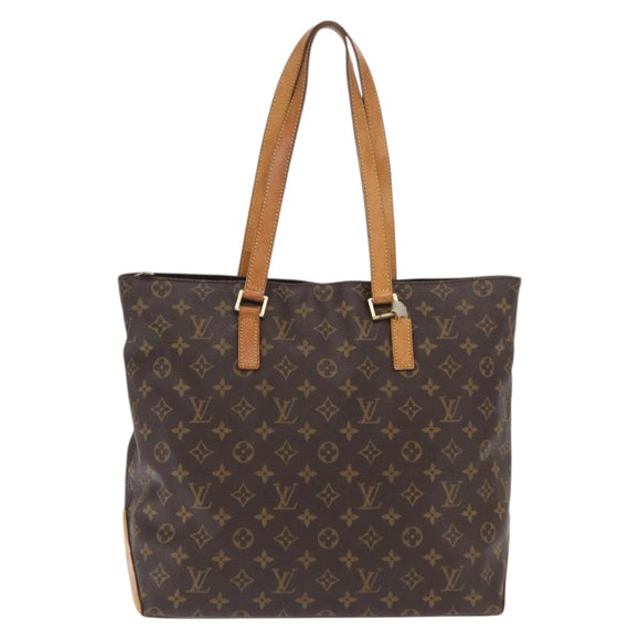 LOUIS VUITTON Monogram Cabas Mezzo Tote Bag M51151 LV Auth 89686