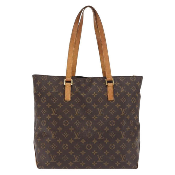 LOUIS VUITTON Monogram Cabas Mezzo Tote Bag M51151 LV Auth 89686