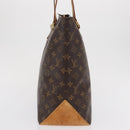 LOUIS VUITTON Monogram Cabas Mezzo Tote Bag M51151 LV Auth 89686-4