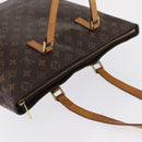 LOUIS VUITTON Monogram Cabas Mezzo Tote Bag M51151 LV Auth 89686-7