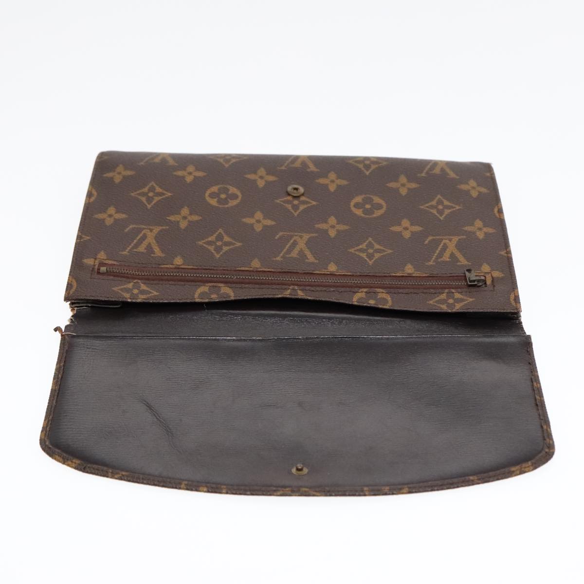 LOUIS VUITTON Monogram Pochette Rabat 23 Clutch Bag M51940 LV Auth 89701