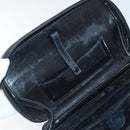 GUCCI Vanity Hand Bag Nylon Black 013 2122 2490 Auth 89706-15