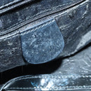 GUCCI Vanity Hand Bag Nylon Black 013 2122 2490 Auth 89706-16