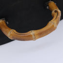 GUCCI Vanity Hand Bag Nylon Black 013 2122 2490 Auth 89706-7