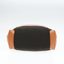 GUCCI Tote Bag Canvas Khaki Silver Auth 89723-5