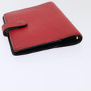 LOUIS VUITTON Epi Agenda PM Day Planner Cover Red R20057 LV Auth 89734-5