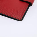 LOUIS VUITTON Epi Agenda PM Day Planner Cover Red R20057 LV Auth 89734-7
