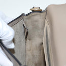 Chloe Nile Hand Bag Leather 2way Brown Gold Auth 89736V-19