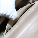 Chloe Nile Hand Bag Leather 2way Brown Gold Auth 89736V-20