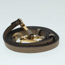 Chloe Nile Hand Bag Leather 2way Brown Gold Auth 89736V-21