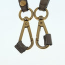 Chloe Nile Hand Bag Leather 2way Brown Gold Auth 89736V-22