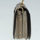 Chloe Nile Hand Bag Leather 2way Brown Gold Auth 89736V-4