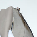 Chloe Nile Hand Bag Leather 2way Brown Gold Auth 89737-18