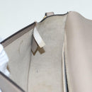 Chloe Nile Hand Bag Leather 2way Brown Gold Auth 89737-19