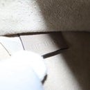 Chloe Nile Hand Bag Leather 2way Brown Gold Auth 89737-12