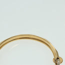 Chloe Nile Hand Bag Leather 2way Brown Gold Auth 89737-8