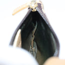 Christian Dior Trotter Canvas Saddle Pouch Brown Gold Auth 89738-17