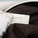 GUCCI GG Canvas Sherry Line Tote Bag White Auth 89762-22