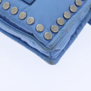 PRADA Shoulder Bag Nylon Blue Auth 89790-9