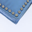 PRADA Shoulder Bag Nylon Blue Auth 89790-15