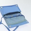 PRADA Shoulder Bag Nylon Blue Auth 89790-10