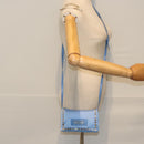 PRADA Shoulder Bag Nylon Blue Auth 89790-23