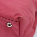 PRADA Tote Bag Nylon Pink Auth 89791-9